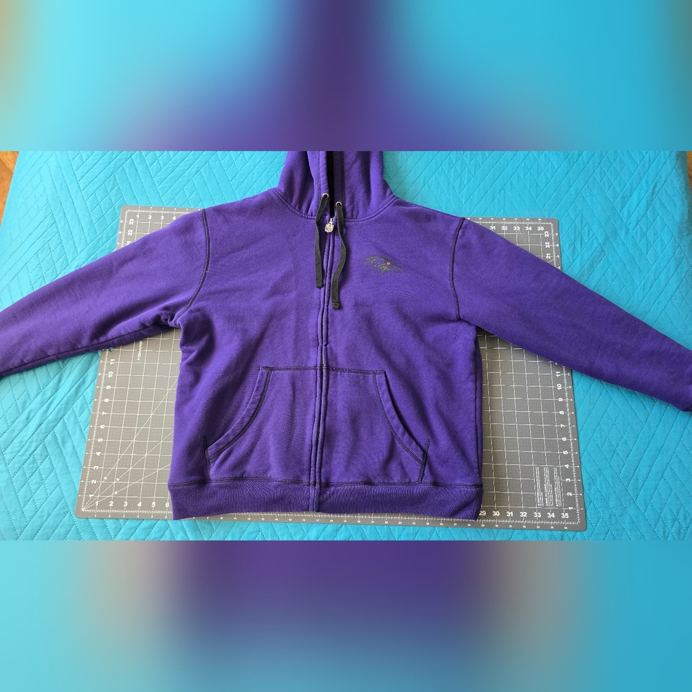 Baltimore Ravens NFL Pro line Fleece zip up hoodie